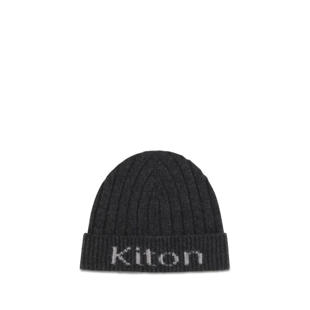 Kiton Men Wool Beanie Hat